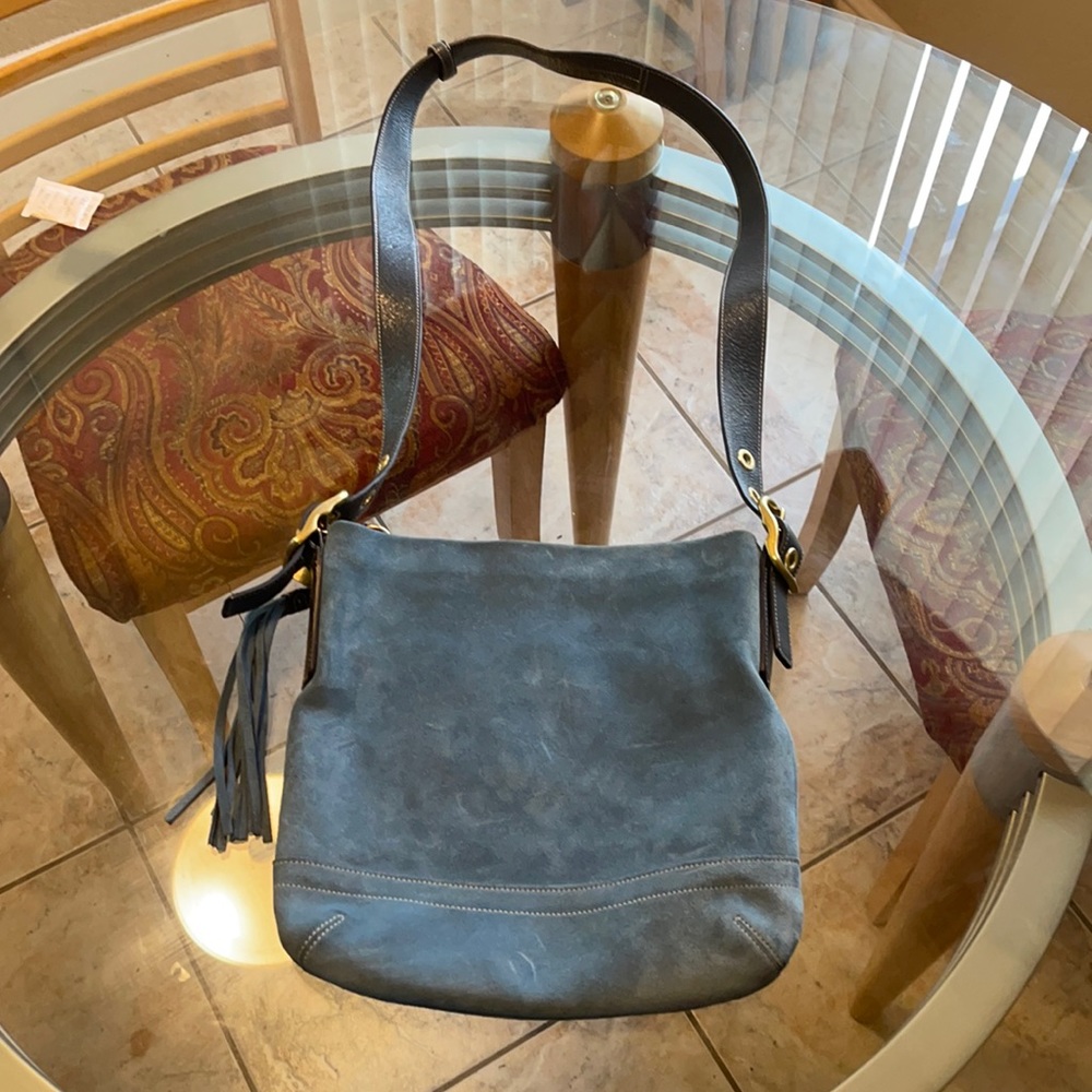 Denim Coach Bag